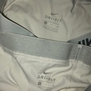 Nike Shorts - 1 white nike pro spandex Nike Shorts - 1 white nike pro spandex
